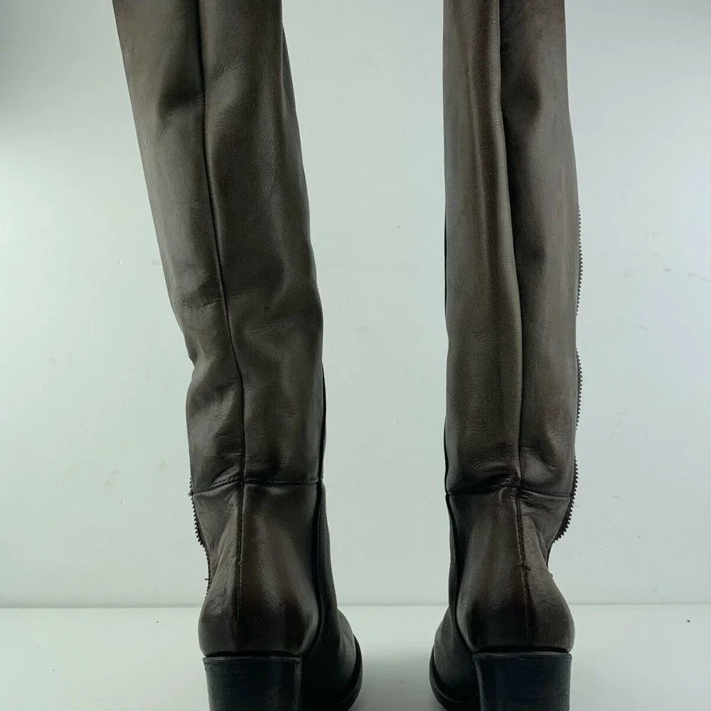 FreeBird by Steven‎ Womens 9 Beau Brown Cognac Knee
